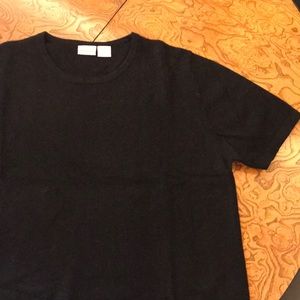 Merona 100% cashmere crewneck short sleeve sweater